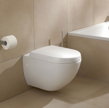 Унитаз подвесной Villeroy & Boch Subway 6604 1001 укороченная, alpin фото 2