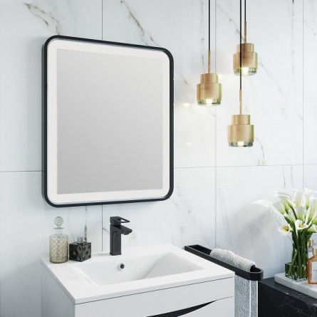 Зеркало Iddis Cloud 80 c термообогревом и подсветкой фото 1