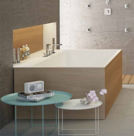 Смеситель Webert Living LV730401015 хром, на борт ванны фото 2