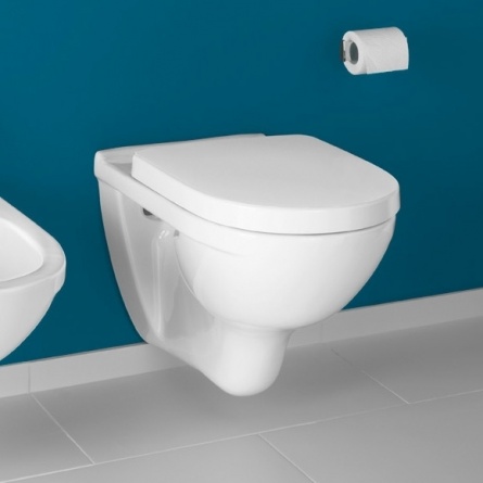Комплект инсталляция Geberit Duofix + унитаз Villeroy&Boch O.Novo + крышка 