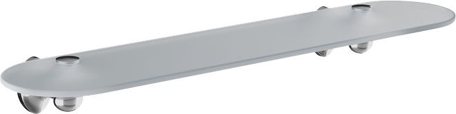 Полка Iddis Male MALSSG0i44 матовое стекло фото 1