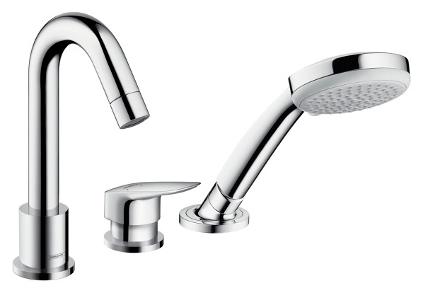 Смеситель Hansgrohe Logis  на борт ванны фото 1