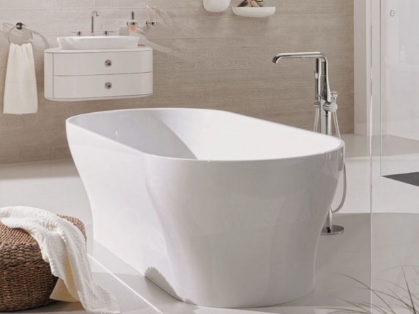 Смеситель Grohe Essence New 23491001 напольный фото 3