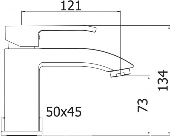 Смеситель Cezares Livello LSM1-01-W0 для раковины фото 2