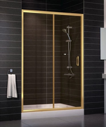 Душевая дверь в нишу Vegas Glass ZP 0130 09 05 стекло бронза, 130 фото 1