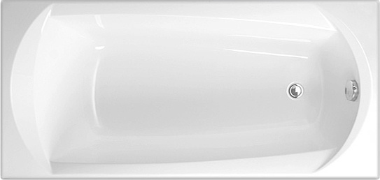 Акриловая ванна Vagnerplast Ebony 160 см, ультра белый фото 1