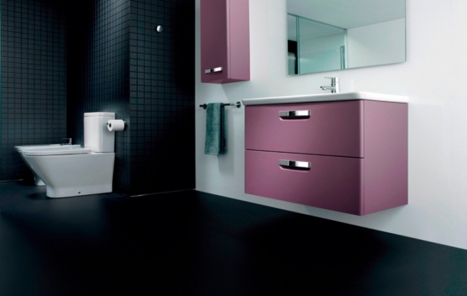 Мебель для ванной Roca Gap 80 фиолетовая фото 5