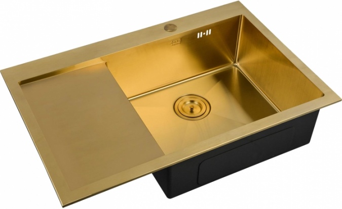 Мойка кухонная Zorg Inox Pvd SZR-7851-R Bronze фото 1