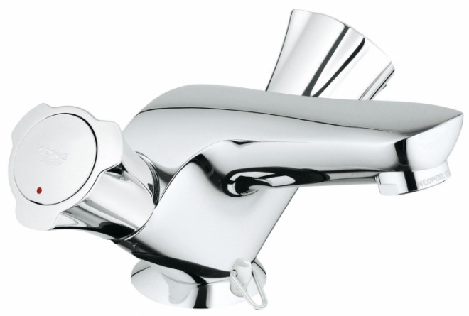 Смеситель для раковины GROHE Costa L с цепочкой фото 1