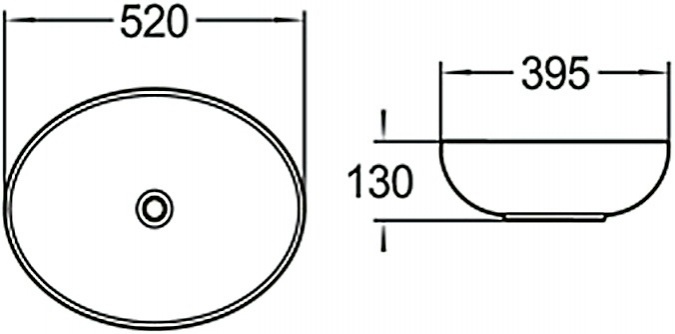 Раковина SantiLine SL-1020 фото 2