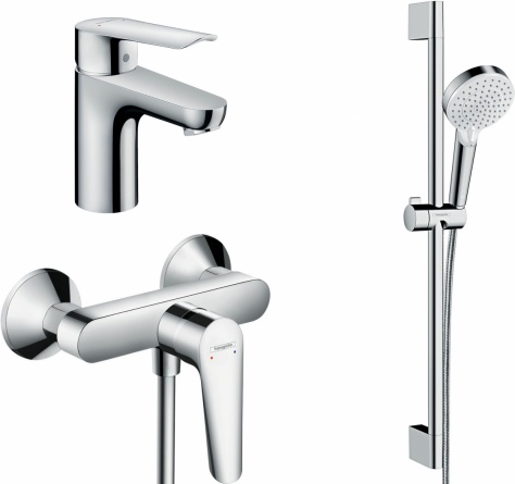 Душевой комплект Hansgrohe SET Logis E 70 (b) фото 1