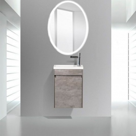 Мебель для ванной BelBagno Pietra Mini 40 R stucco cemento фото 1