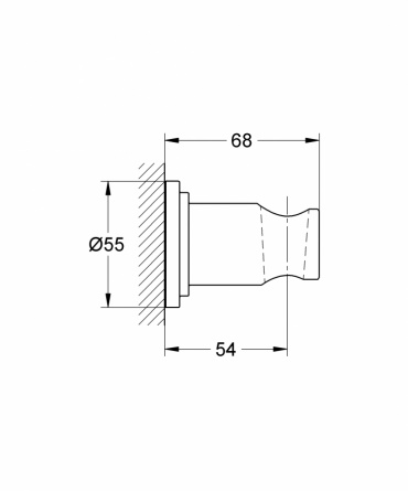 Держатель для душа Grohe Sena фото 2