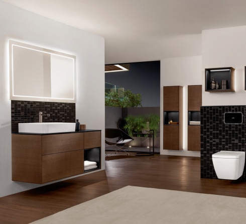 Зеркало Villeroy & Boch Finion G6001200 120 см, с настенным освещением фото 2