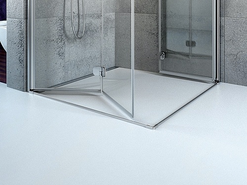 Душевой уголок Radaway EOS KDD-B 80x90 прозрачное стекло фото 3