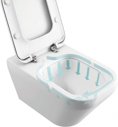 Комплект Ideal Standard Esedra AquaBlade T387301 унитаз + инсталляция с кнопкой смыва фото 5