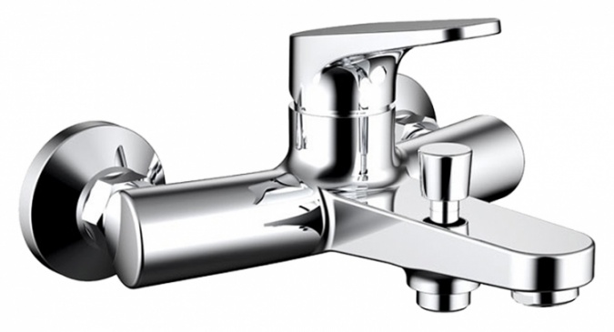 Смеситель Bravat Eler F6191238CP-01 для ванны с душем фото 1