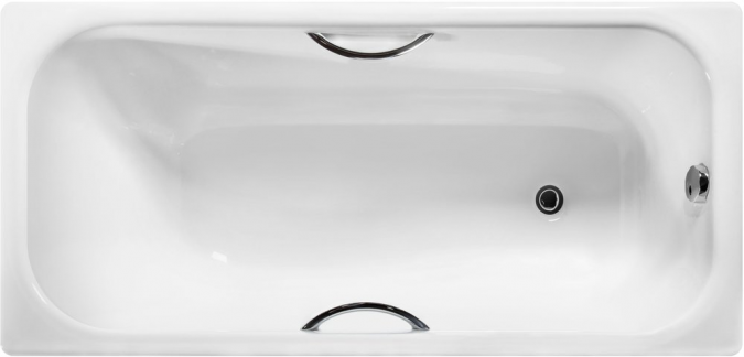 Wotte Start УР 1700х700х458  ванна чугунная c отверстиями для ручек (БП-00000004) фото 1
