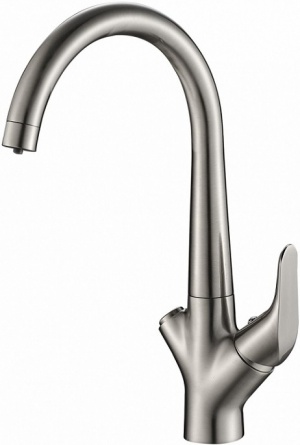 Смеситель Steel Hammer SH 815 SATIN для кухонной мойки фото 1