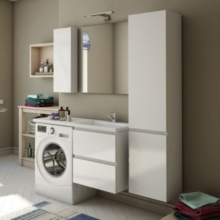 Мебель для ванной Эстет Dallas Luxe 120 подвесная, 2 ящика, R фото 1