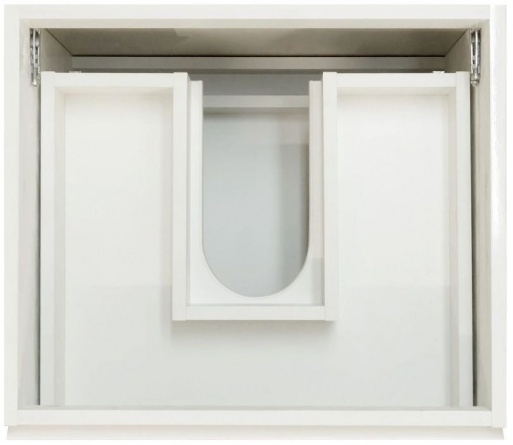 Мебель для ванной Эстет Dallas Luxe 120 подвесная, 1 ящик, под стиральную машину, L фото 7