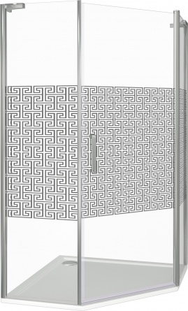 Душевой уголок Good Door Fantasy PNT-100-F-CH 100x100 фото 4