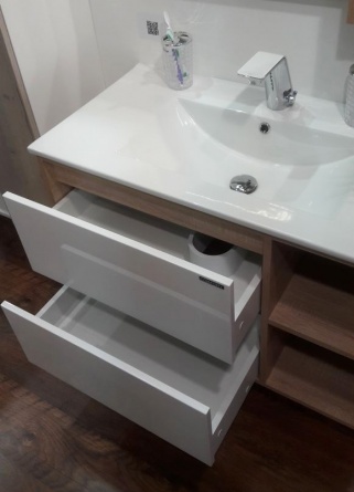 Мебель для ванной Comforty Гамбург 90 дуб сонома фото 5