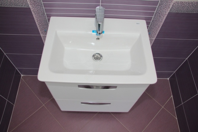 Мебель для ванной Roca Gap 60 белая матовая фото 4