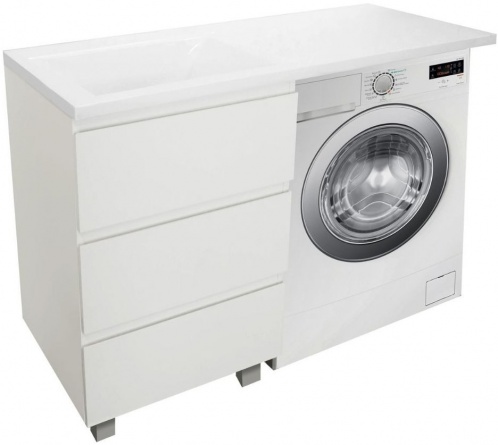 Мебель для ванной Эстет Dallas Luxe 110 напольная, 3 ящика, L фото 3