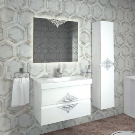 Мебель для ванной Ingenium Accord 90 белый глянец фото 1
