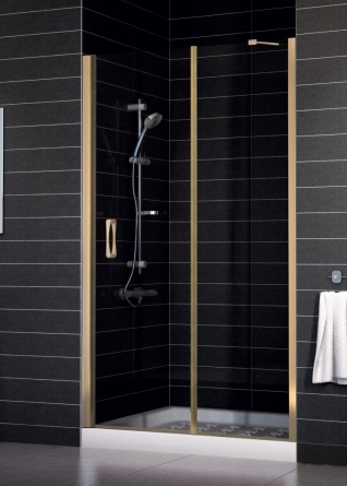 Душевая дверь в нишу Vegas Glass EP-F-1 0145 05 01 L стекло прозрачное, 145 фото 1