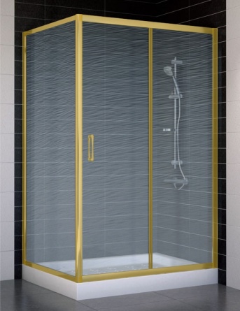 Душевой уголок Vegas Glass ZP+ZPV 110*90 09 02 стекло шиншилла, 110x90 фото 1