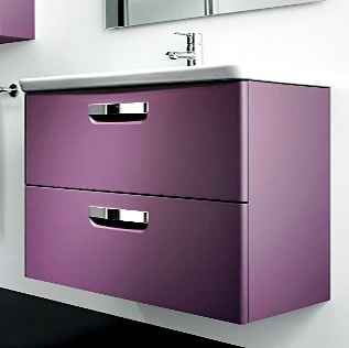 Мебель для ванной Roca Gap 70 фиолетовая фото 2