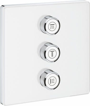 Переключатель потоков Grohe Grohtherm SmartControl 29158LS0 на 3 позиции, moon white фото 1