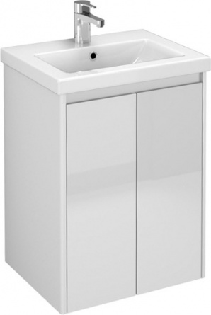 Мебель для ванной Velvex Klaufs 50.2D белая, подвесная фото 7
