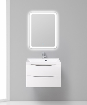 Тумба для комплекта BelBagno Marino 70 bianco lucido фото 2