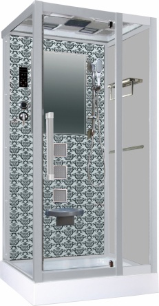 Душевая кабина Niagara Lux 7714W хром, металлик фото 1