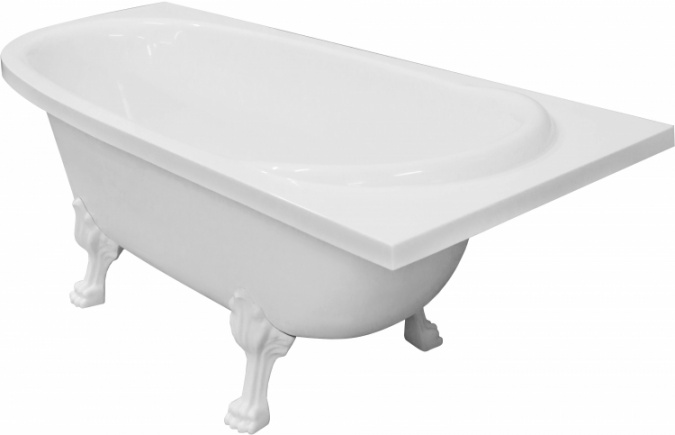 Ванна из искусственного камня Эстет Венеция 170x80, R фото 5