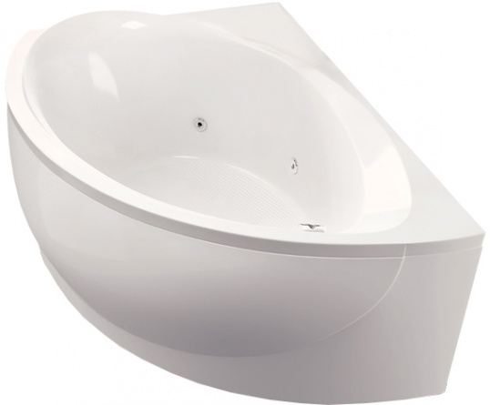 Акриловая ванна Aquatika H2O Альтернатива Basic 170x120 cм, левая фото 2