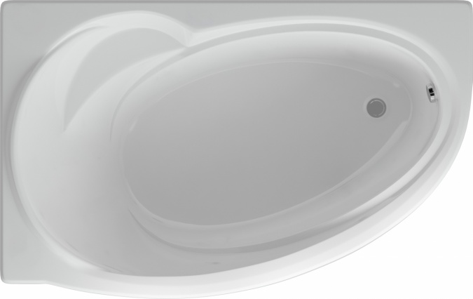 Акриловая ванна Акватек Бетта 150 L, с фронтальным экраном фото 1