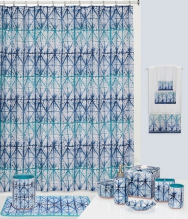 Штора для ванной Creative Bath Shibori фото 2