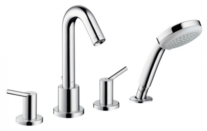 Смеситель Hansgrohe Talis  на борт ванны фото 1