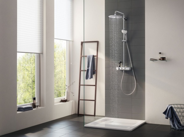 Душевая стойка Grohe Euphoria SmartControl 260 Mono 26509000 с термостатом фото 2