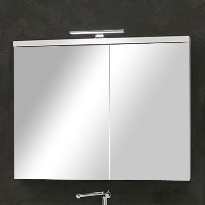 Зеркало-шкаф Акватон Брук 100 со светильником фото 1