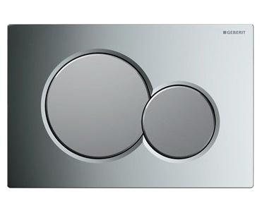 Кнопка смыва Geberit Sigma 01 115.770.KA.5 хром / матовый хром фото 1