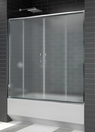 Шторка на ванну RGW Screens SC-61 1700x1500 стекло матовое фото 2