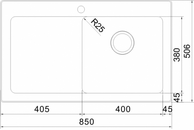 Мойка кухонная Oulin OL-S6101 фото 3