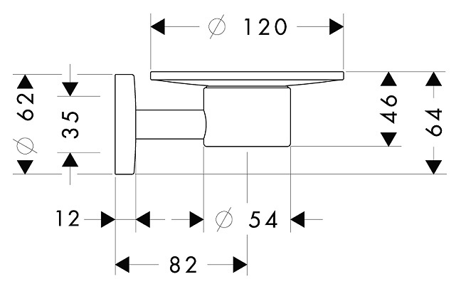 Мыльница Hansgrohe Logis фото 2