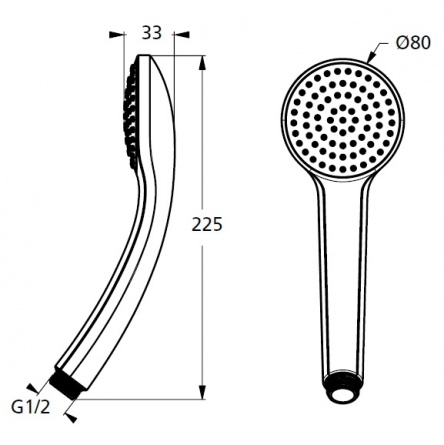 Душевая лейка Ideal Standard IdealRain фото 4