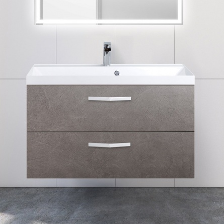 Тумба для комплекта BelBagno Aurora 90 pietra grigio фото 1